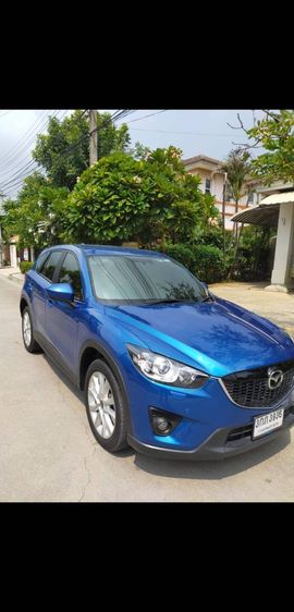 Mazda CX-5 2014 2.2 XDL 4WD Utility-car ดีเซล ไม่ติดแก๊ส เกียร์อัตโนมัติ น้ำเงิน รูปที่ 4