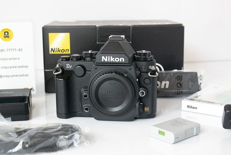 Nikon Df เครื่องศูนย์ สภาพสวย ใช้น้อย ชัตเตอร์ 3 พันกว่าภาพ 
