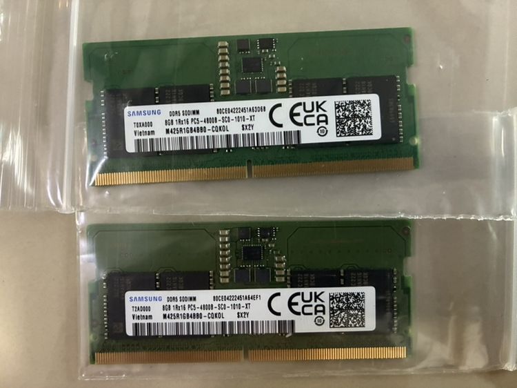 RAM Notebook 16 GB (8x2) DDR5 Bus 4800 Samsung