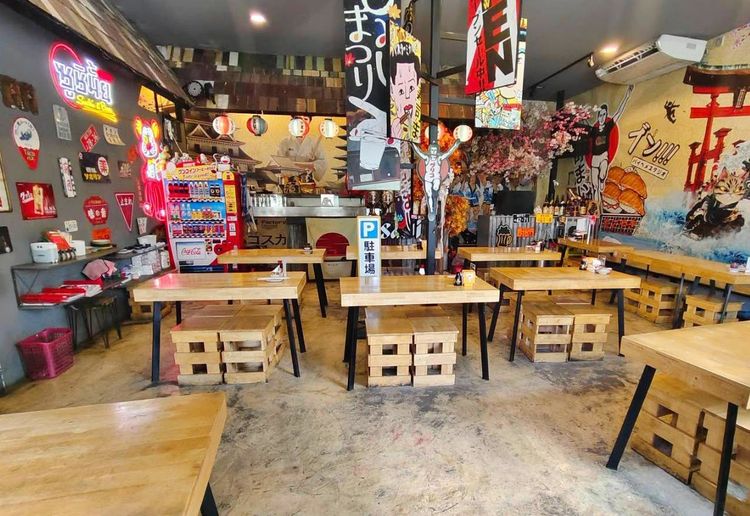 เซ้งด่วน ร้านซูชิ อาหารญี่ปุ่น สาขาสะพานใหม่  มีครัว ร้อน เย็น มีห้องน้ำภายในร้าน รูปที่ 3