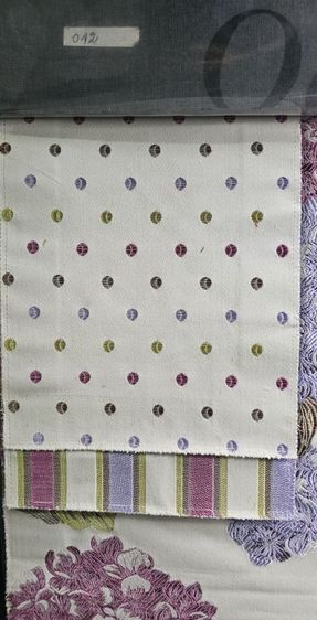 แผงตัวอย่างผ้า (Fabric Swatches) จากแบรนด์ผ้าบุและผ้าม่านนำเข้าไฮเอนด์ชื่อแบรนด์ Odyssée Tissus d'Ameublement รูปที่ 2