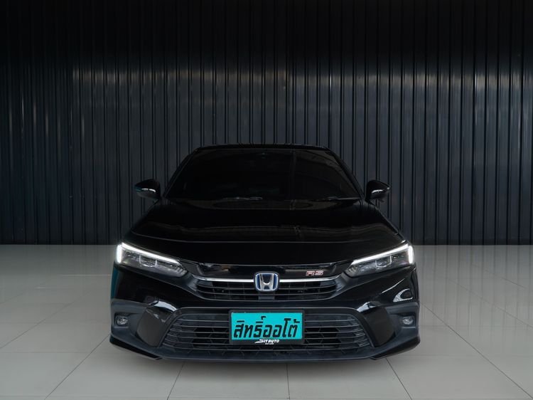 Honda Civic 2023 2.0 eHEV RS Sedan ไฮบริด ไม่ติดแก๊ส เกียร์อัตโนมัติ ดำ รูปที่ 2