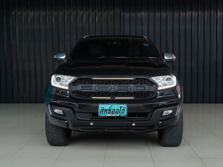 Ford Everest 2016 3.2 Titanium+ 4WD Utility-car ดีเซล ไม่ติดแก๊ส เกียร์อัตโนมัติ ดำ รูปที่ 2