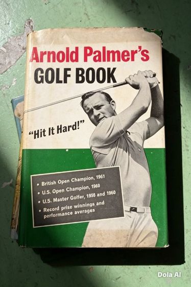 หนังสือกอล์ฟวินเทจ ลายเซ็นต์ Billy Casper + Arnold Palmer + World Cup 1975 รูปที่ 5
