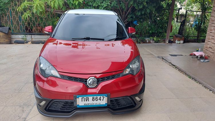 MG MG3 2017 1.5 D Sedan เบนซิน ไม่ติดแก๊ส เกียร์อัตโนมัติ แดง รูปที่ 3
