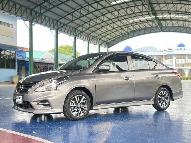 Nissan Almera 2020 1.2 E Sportech Sedan เบนซิน ไม่ติดแก๊ส เกียร์อัตโนมัติ เทา รูปที่ 3