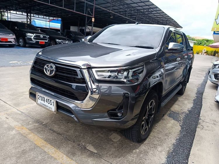 Toyota Hilux Revo 2022 2.4 Prerunner Mid Pickup ดีเซล ไม่ติดแก๊ส เกียร์อัตโนมัติ เทา
