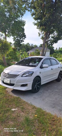 Toyota Vios 2012 1.5 ES Sedan เบนซิน ไม่ติดแก๊ส เกียร์อัตโนมัติ ขาว