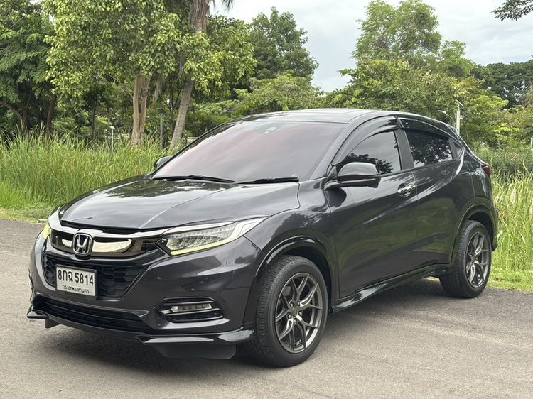 Honda HR-V 2019 1.8 RS Utility-car ดีเซล ไม่ติดแก๊ส เกียร์อัตโนมัติ เทา รูปที่ 2