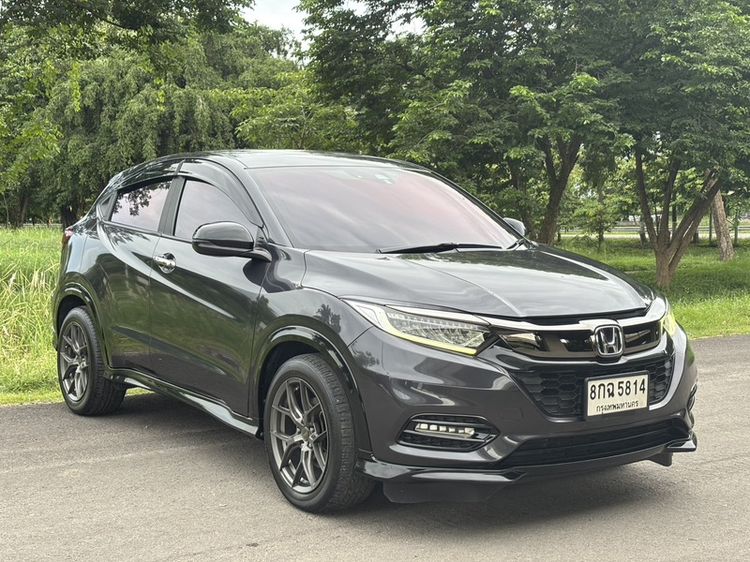 Honda HR-V 2019 1.8 RS Utility-car ดีเซล ไม่ติดแก๊ส เกียร์อัตโนมัติ เทา รูปที่ 3