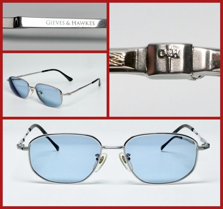🔴กรอบแว่น GIEVES & HAWKES ของแท้ TITANIUM