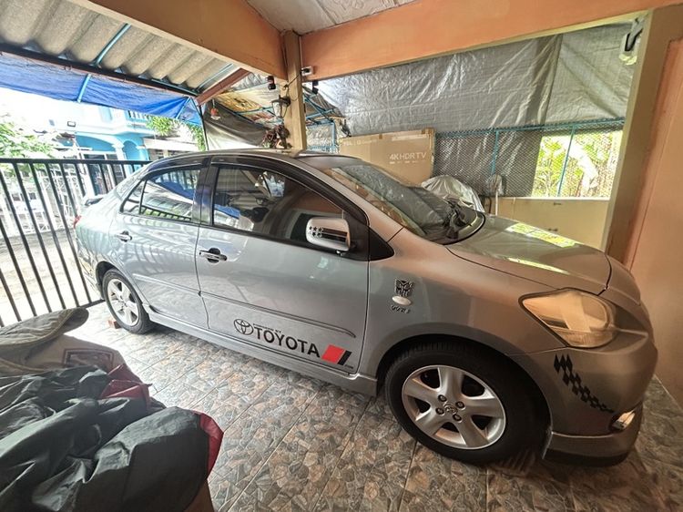 รถ Toyota Vios 1.5 E สี เทา