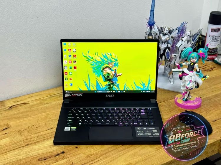 โน๊ตบุ๊ค MS GS66 Stealth (เครื่องญี่ปุ่น) intel Core i7-10870H การ์ดจอ RTX 3070