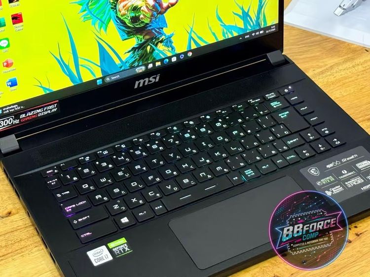 โน๊ตบุ๊ค MS GS66 Stealth (เครื่องญี่ปุ่น) intel Core i7-10870H การ์ดจอ RTX 3070 รูปที่ 2