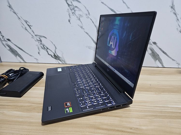 HP Victus Gaming Ryzen7 8845Hs+Ram16DDR5+ RTX 4050+ssd 1 TB+เครื่องสวย พร้อมใช้งาน รูปที่ 5