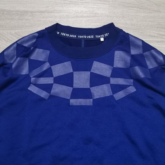 เสื้อสเวตเตอร์ Asics x Tokyo 2020 Official Licensed Product (สีน้ำเงิน) รูปที่ 2