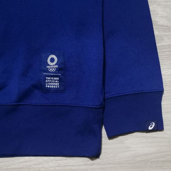 เสื้อสเวตเตอร์ Asics x Tokyo 2020 Official Licensed Product (สีน้ำเงิน) รูปที่ 3