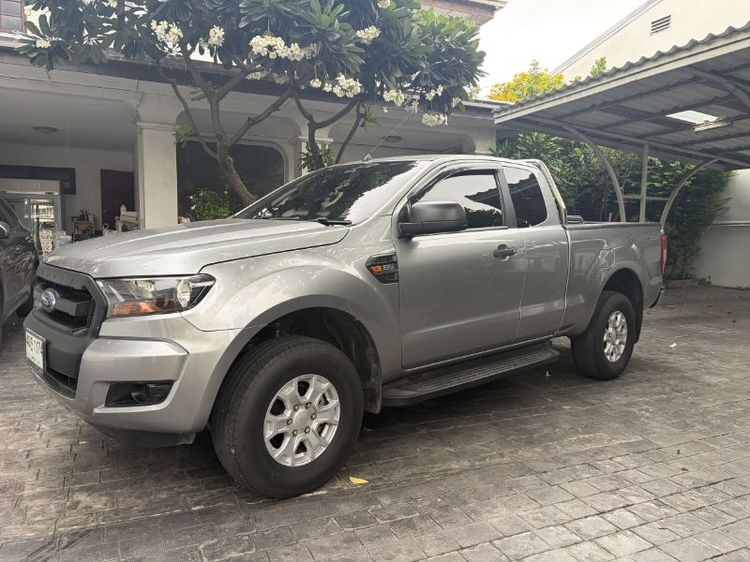 Ford Ranger 2018 2.2 Hi-Rider XL Plus Pickup ดีเซล ไม่ติดแก๊ส เกียร์ธรรมดา เทา