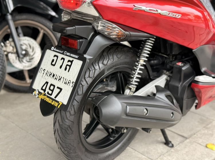 Pcx150 สี แดง-ดำปี55 รถบ้านใช้งานเอง รูปที่ 11