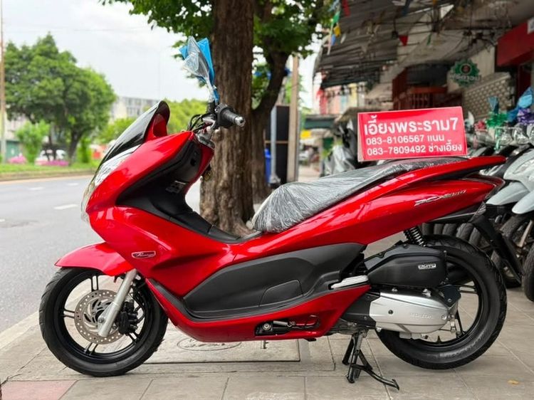 Pcx150 สี แดง-ดำปี55 รถบ้านใช้งานเอง