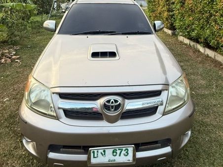 Toyota Hilux Vigo 2007 2.5 E Pickup ดีเซล ไม่ติดแก๊ส เกียร์ธรรมดา บรอนซ์ทอง