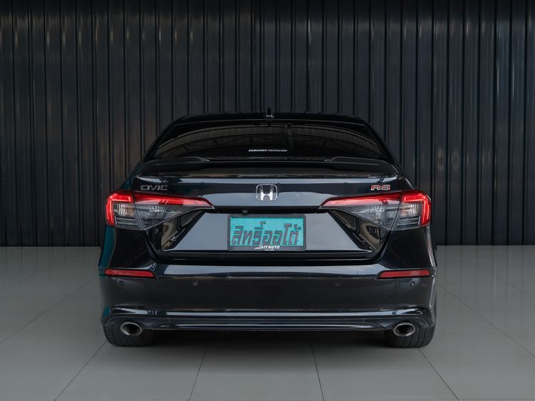 Honda Civic 2022 1.5 Turbo RS Sedan เบนซิน ไม่ติดแก๊ส เกียร์อัตโนมัติ ดำ รูปที่ 3