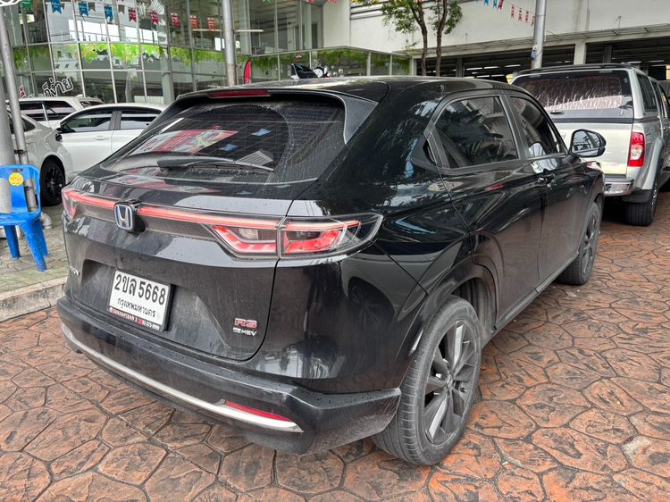 Honda HR-V 2021 1.5 e:HEV RS Sedan ไฮบริด ไม่ติดแก๊ส เกียร์อัตโนมัติ ดำ รูปที่ 3