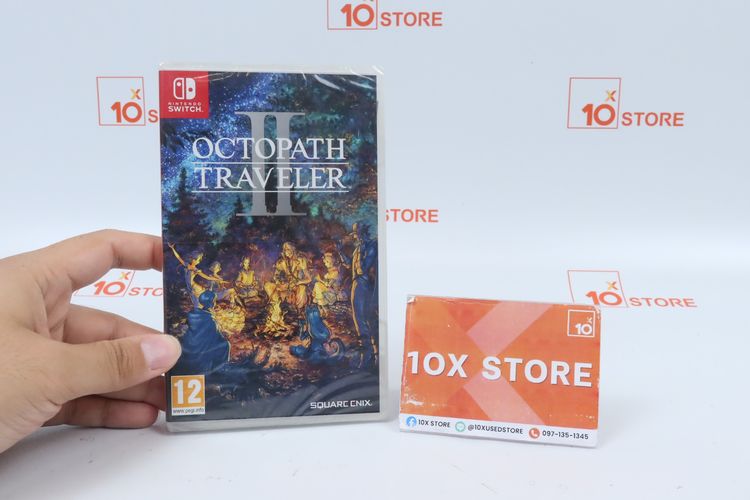 ตลับเกม Nintendo switch Octopath Traveler II มือ 1 UK