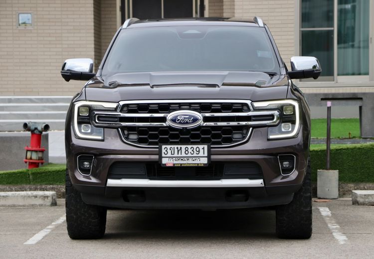 Ford Everest 2023 2.0 Titanium Plus 4WD Utility-car ดีเซล ไม่ติดแก๊ส เกียร์อัตโนมัติ น้ำตาล รูปที่ 2