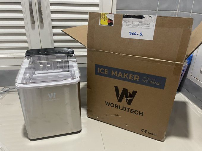 เครื่องทำน้ำแข็ง Worldtech