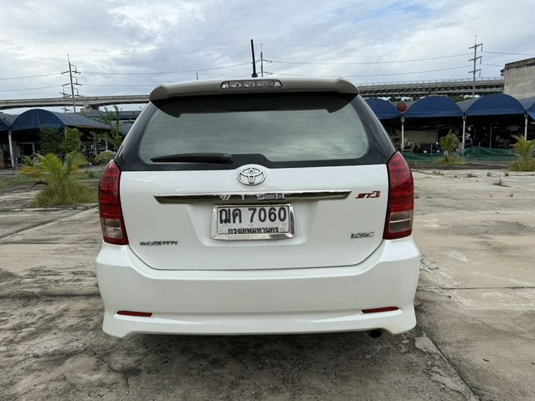 Toyota Wish 2008 2.0 ST3 Utility-car เบนซิน ไม่ติดแก๊ส เกียร์อัตโนมัติ ขาว รูปที่ 4