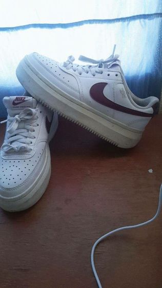 หนัง PU UK 6 | EU 39 1/3 | US 7.5 ขาว รองเท้าผ้าใบ Nike