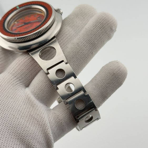 Vintage Fortis Hi-Swing Caribbean 2000 Automatic Diver – Original Orange Dial รูปที่ 4