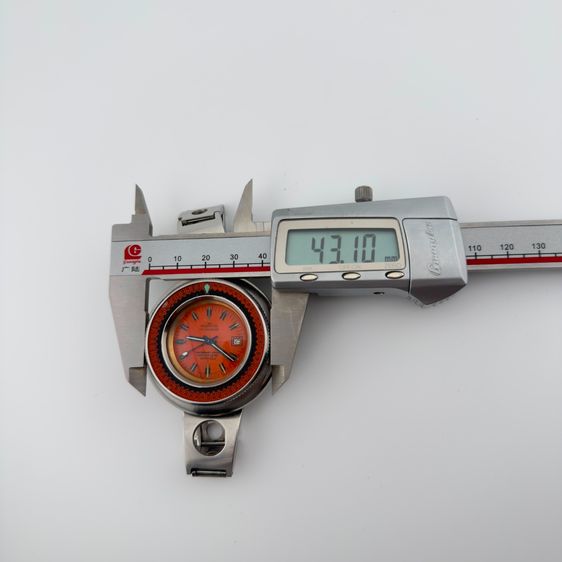 Vintage Fortis Hi-Swing Caribbean 2000 Automatic Diver – Original Orange Dial รูปที่ 7