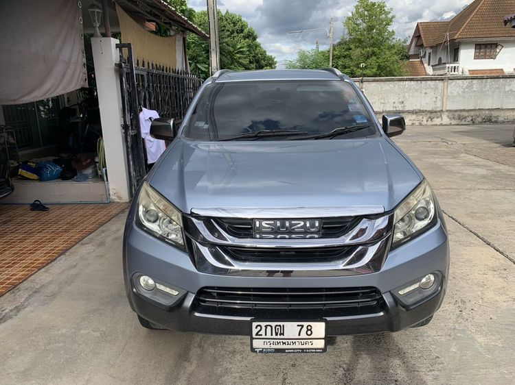 Isuzu MU-X 2013 3.0 Utility-car ดีเซล เกียร์อัตโนมัติ ฟ้า รูปที่ 2