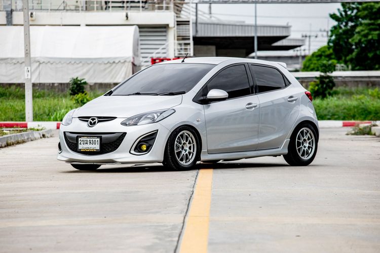 Mazda Mazda 2 2011 1.5 Spirit Sports Sedan เบนซิน เกียร์อัตโนมัติ เทา รูปที่ 3
