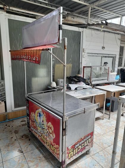 รถเข็นขายของล้อเป็น4ล้อขนาด70×110×80ซม. รูปที่ 3