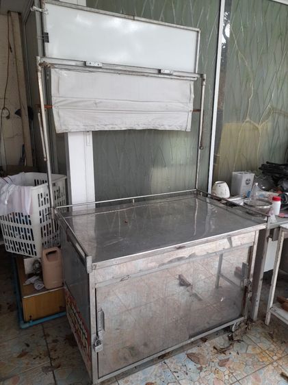 รถเข็นขายของล้อเป็น4ล้อขนาด70×110×80ซม.