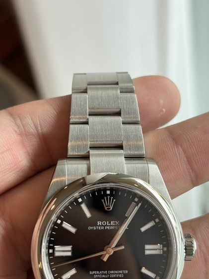 Rolex Oyster Perpetual 41mm black dial ใบไทย2025 รูปที่ 8