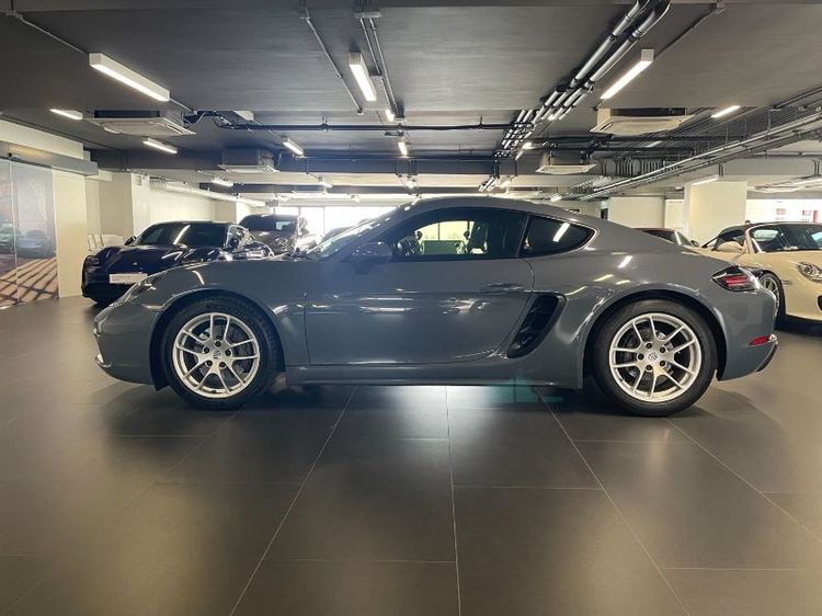 Porsche Cayman 2017 2.7 PDK Sedan เบนซิน ไม่ติดแก๊ส เกียร์อัตโนมัติ ฟ้า รูปที่ 3