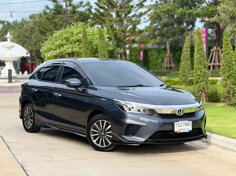 Honda City 2021 1.0 SV Sedan เบนซิน เกียร์อัตโนมัติ เทา รูปที่ 3