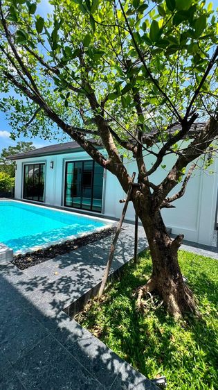 ตกแต่งครบ 2026 Luxury Pool Villa สร้างใหม่ ในกาดฝรั่ง หางดง เชียงใหม่ รูปที่ 2