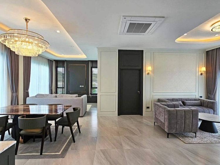 ตกแต่งครบ 2026 Luxury Pool Villa สร้างใหม่ ในกาดฝรั่ง หางดง เชียงใหม่ รูปที่ 3