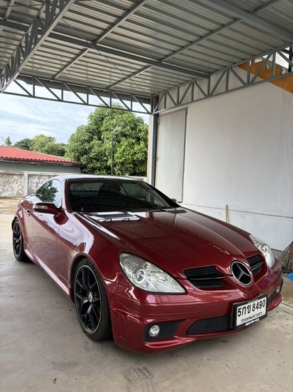 รถ Mercedes-Benz SLK-Class SLK200 Kompressor AMG สี แดง