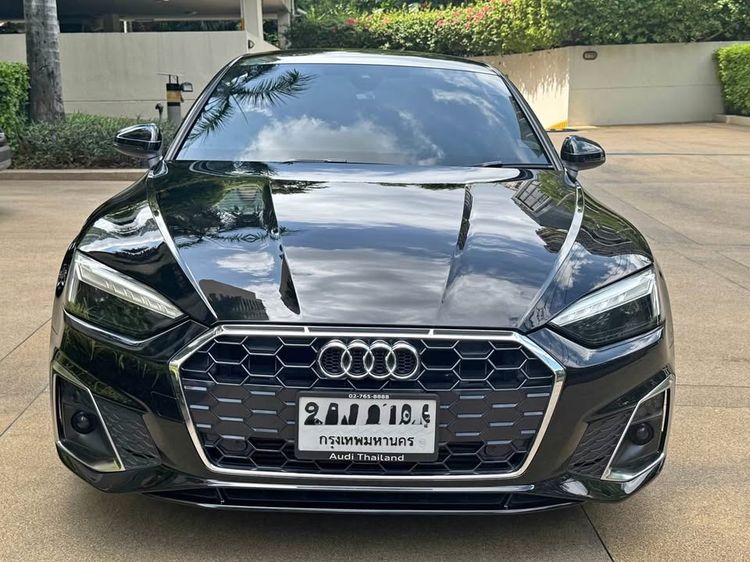 รถ Audi Audi A5  Sportback 40 TFSI S-Line สี ดำ