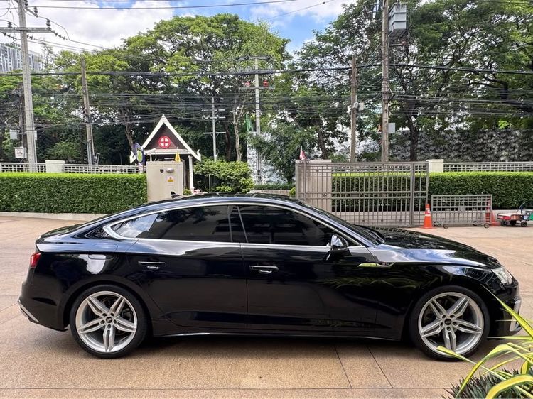Audi Audi A5  2020 Sportback 40 TFSI S-Line Sedan เบนซิน ไม่ติดแก๊ส เกียร์อัตโนมัติ ดำ รูปที่ 4