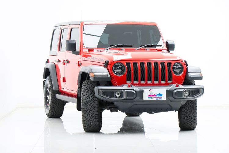 Jeep Wrangler 2020 2.2 Sahara Multijet II 4WD Utility-car เบนซิน ไม่ติดแก๊ส เกียร์อัตโนมัติ แดง รูปที่ 4