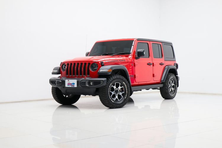 รถ Jeep Wrangler 2.2 Sahara Multijet II 4WD สี แดง