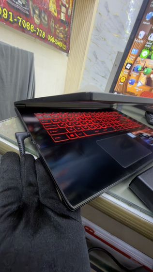 โน๊ตบุ๊ค MSI Gammer corei7-8220u ปี2019 แบทเสื่อม รอยมุมซ้าย อปก.สายชาร์จ ลงโปรแกรมให้แล้วใช้งานได้เลยค่ะ รูปที่ 4