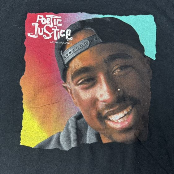 เสื้อยืด Poetic JusTice Size L รูปที่ 4